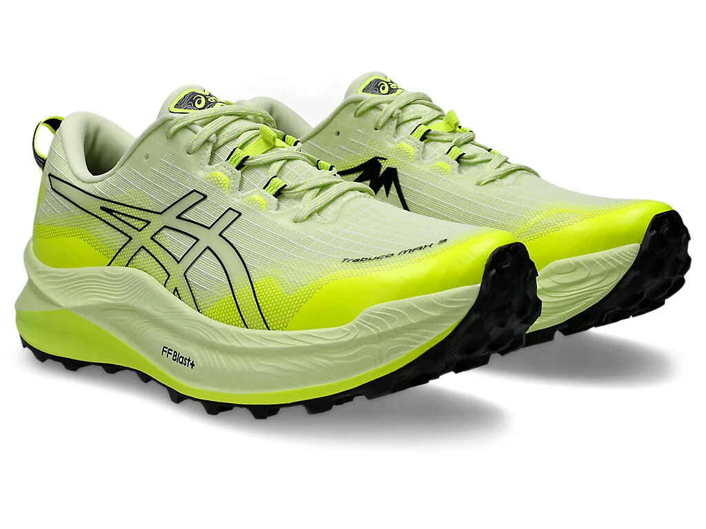 ASICS Trabuco Max 3 1011B800 300 Cool Matcha Black Trail Running 