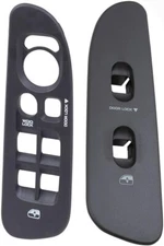 Master Power Window Switch & Front Bezel (Gray) for 2002-2009 Dodge Ram NEW