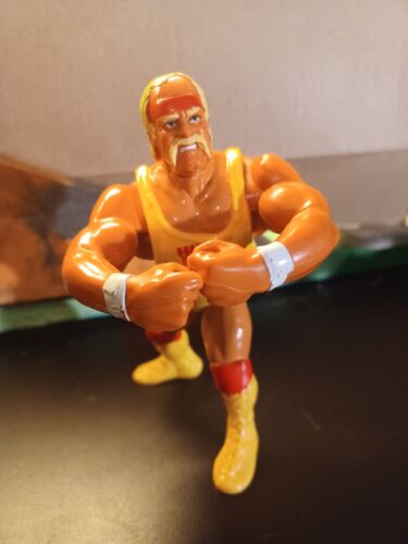 Vintage 1991 Hasbro WWF WWE Action Figure Hulk Hog...