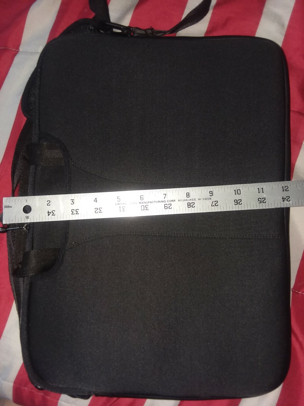 BLACK Swiss Gear Wenger Laptop iPad Tablet Brief Case Messenger Bag 16 X 12