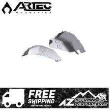 ARTEC Rear Aluminum Inner Fender Kit For '07-'18 Jeep Wrangler JK Bare JK2111