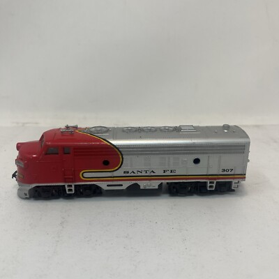 Vintage Bachmann Santa Fe 307 Locomotive Tain Engine - Untested
