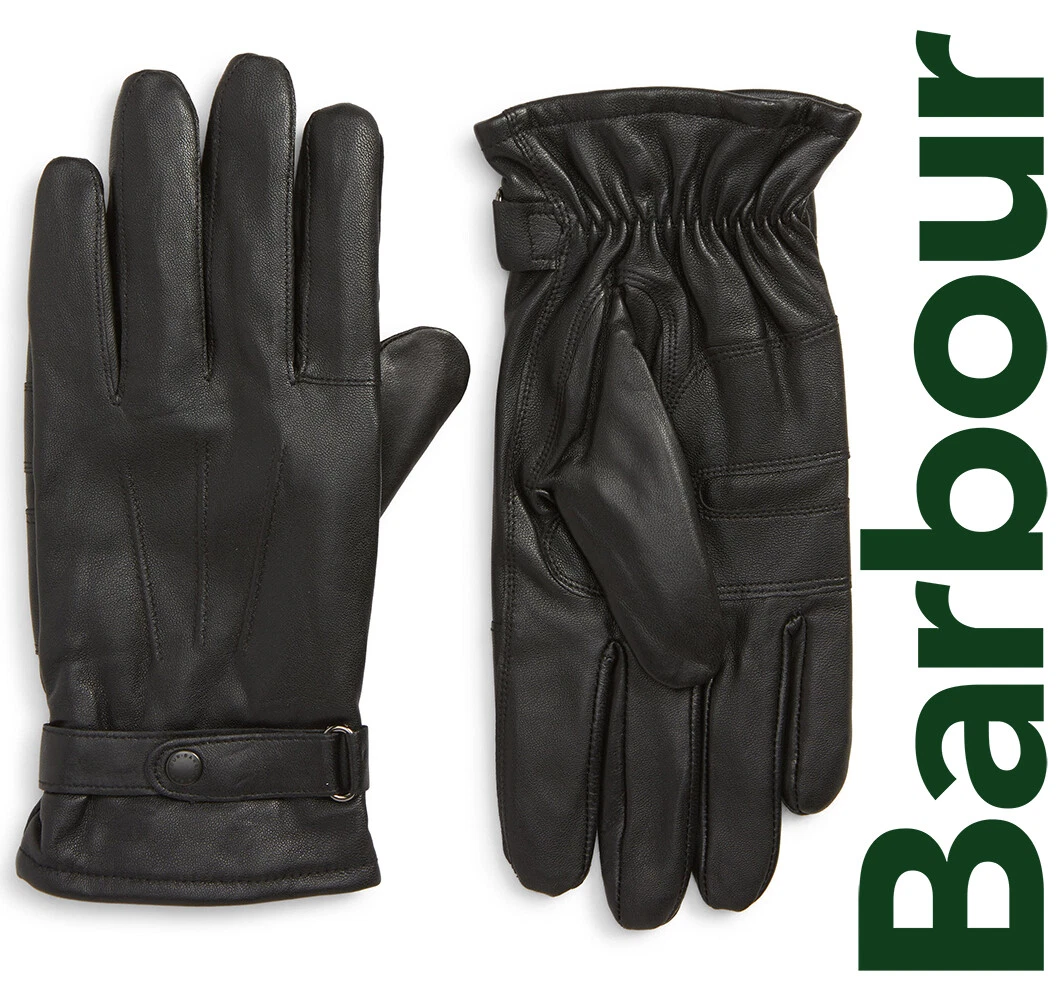 Barbour best sale gloves leather