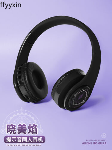 Puella Magi Madoka Magica Prompt Tone Headset Wireless Bluetooth Earphones #B - Afbeelding 1 van 4