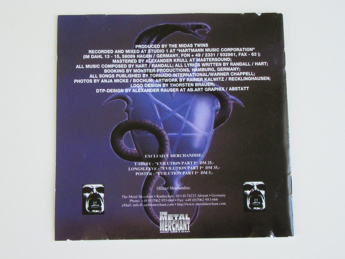 POWERGOD Evilution Part I CD 1999 POWER/SPEED METAL RARE ORIGINAL