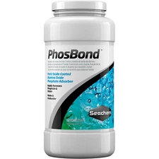 Seachem PhosBond 500mL Ferric Oxide Coated Aluminum Oxide Phosphate Adsorber