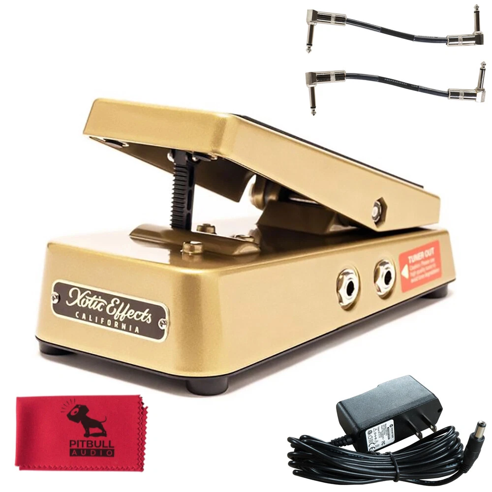 Xotic Effects XVP-250K Volume Pedal w/ Power Supply, Patch Cables