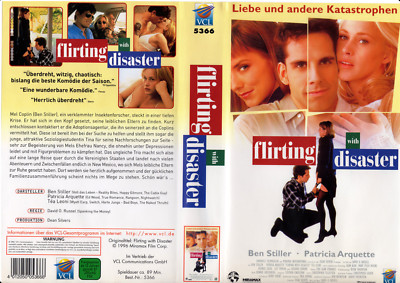 Flirting with Disaster - Ben Stiller, Patricia Arquette - (VHS Cassette)