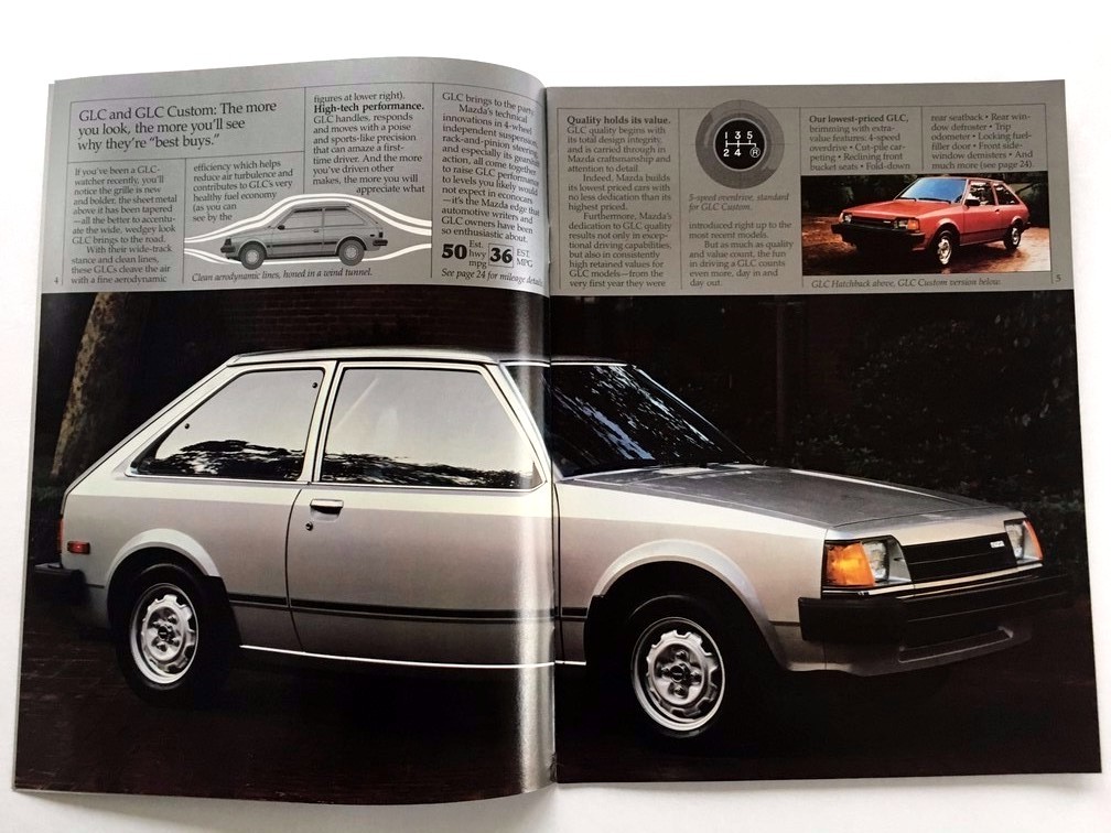 1983 Mazda GLC 26-page Original Car Sales Brochure Catalog - 323