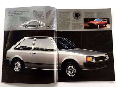 1983 Mazda GLC 26-page Original Car Sales Brochure Catalog - 323