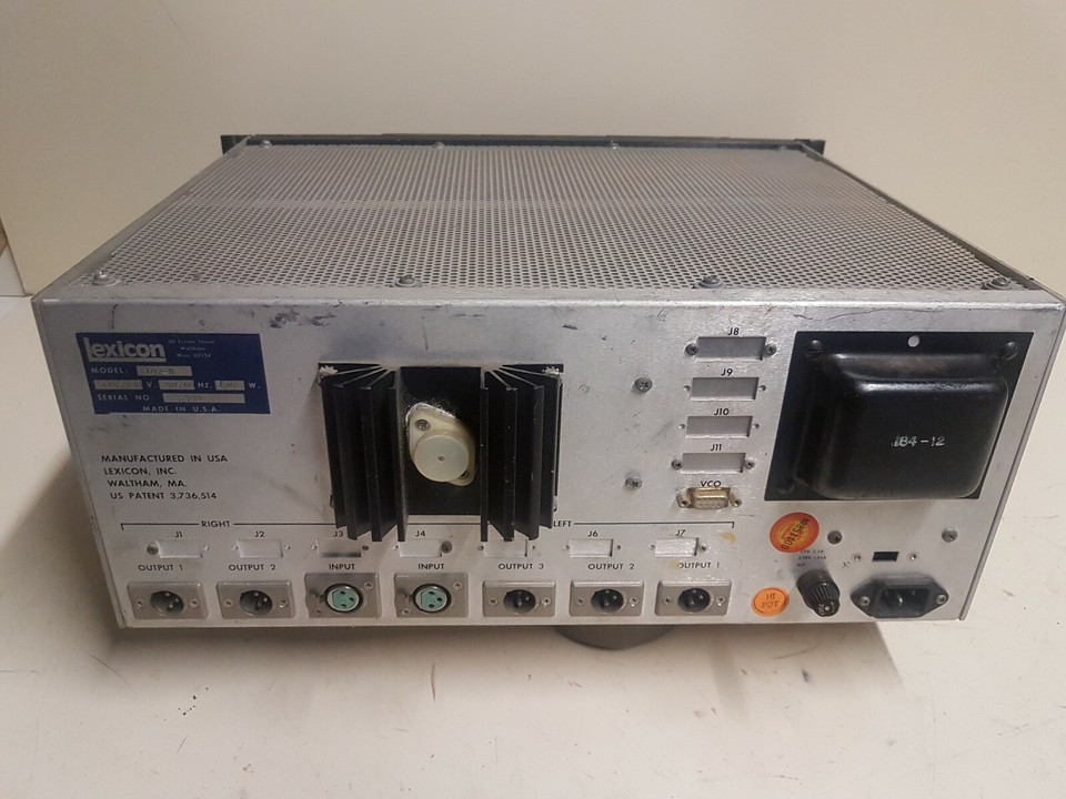 70's LEXICON MODEL 102 DELTA T DIGITAL DELAY SYSTEM eBay