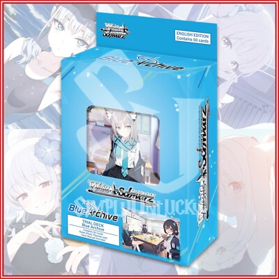#ad WEISS SCHWARZ TCG: Blue Archive Trial Deck 50 Cards ENGLISH VER. $20.00