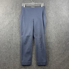 Everlane Side Zip Pants Women's 4 Navy Blue Dress Work Stretch