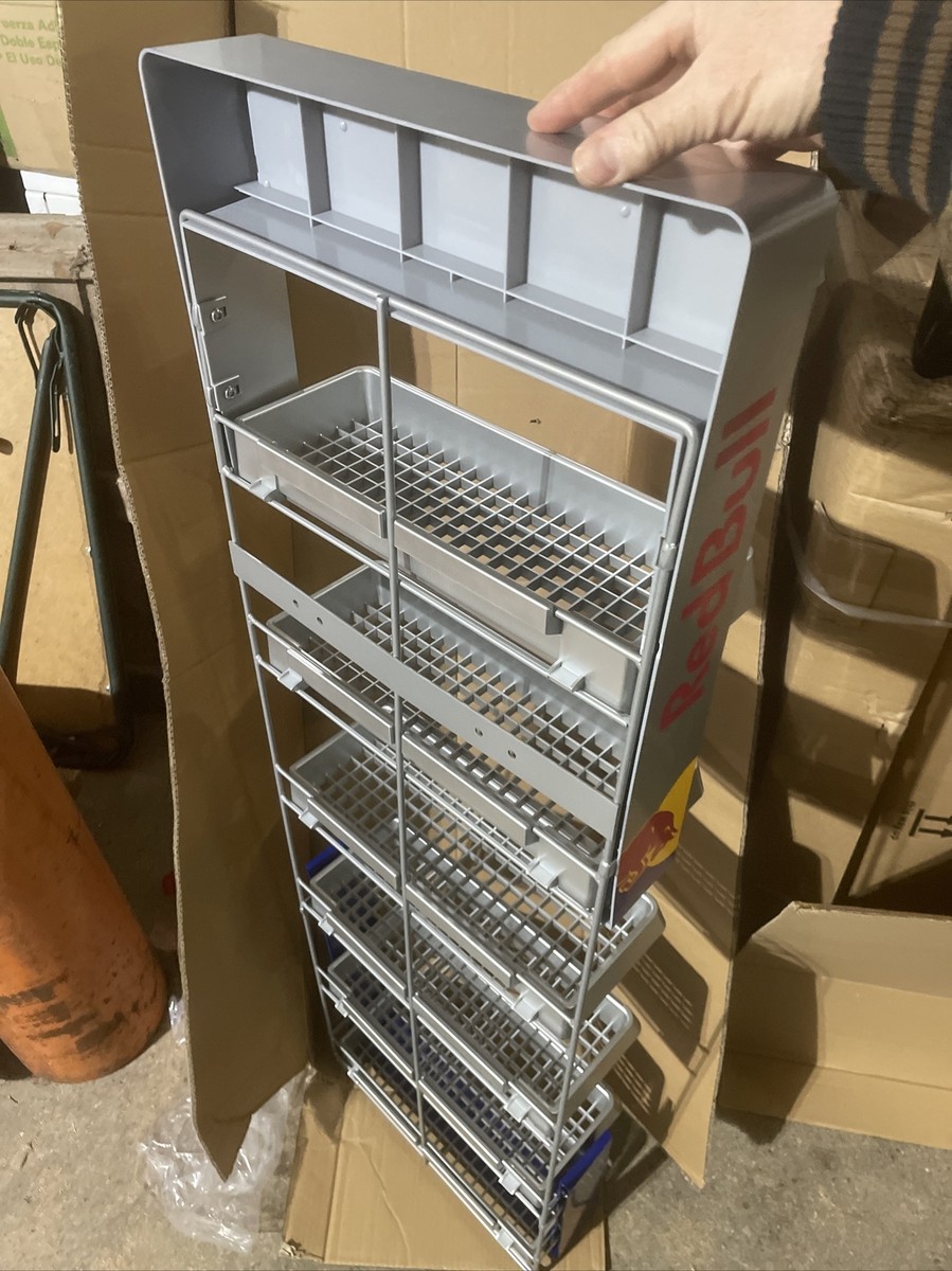 【非売品】RedBullスタンドラック RED BULL DISPLAY rack End Cap Mount Factory NEW Convenience