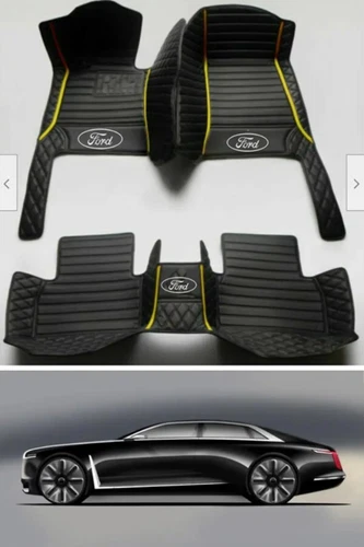 Fit for Ford F150 Full Cab 2004-2020 Custom Car Floor Mats Trunk Mats Waterproof - Bild 11 von 23