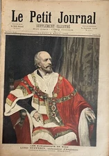 The Little Journal 1893 No. 141 Lord Dufferin Ambassador Of Siam - In Paris