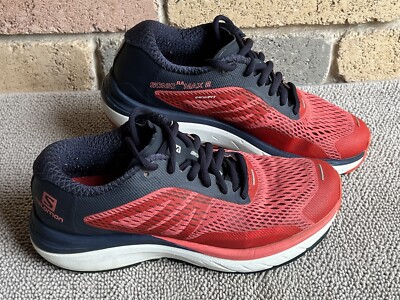Salomon Sonic RA Max2 Size Balance Red Blue Lace