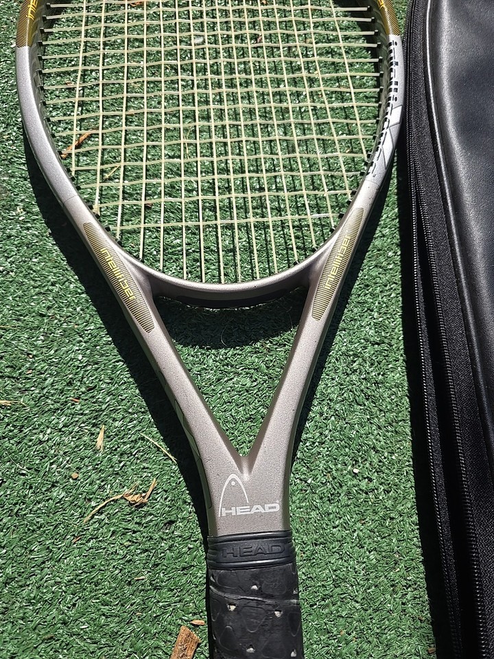 The Intelligent Racket Head i.X6 Mid Plus Intelligence Tennis Racket 104SI 4 5/8 Grip w/ Case ...