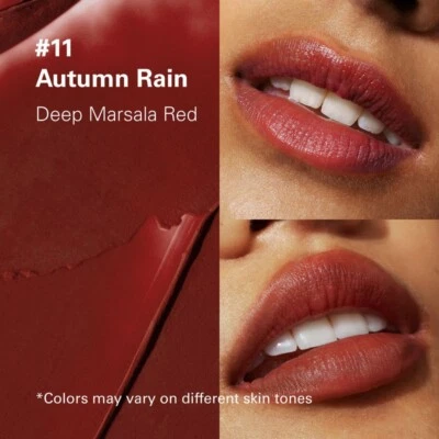 SALE-Melixir Vegan Lip Butter #11 Autumn Rain(Tinted)Deep Nourishing