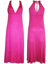 Women Maxi Dresses, Beach Casual Long Summer Holiday Dresses, One Size 8/10/12