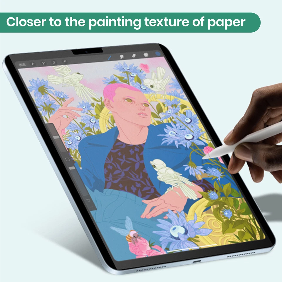 For iPad Pro 12.9/11/10.59.7''inch Tablet Magnetic Like Paper Screen Protector - Image 2 of 4