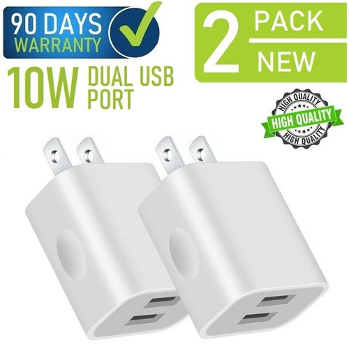 X2 10w Dual Usb Wall Charger Cube For Oem Apple Ipad 5 6 7 Amazon Samsung F15 Ebay