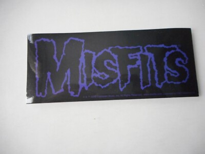 The Misfits Logo Sticker Decal - 6'' X 2.5''