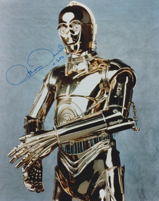 Star Wars - Anthony Daniels - ''C-3PO'' - Autogramm original mit COA