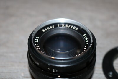 Schneider-Kreuznach Xenar 100mm f3.5 Medium Format Camera Lens