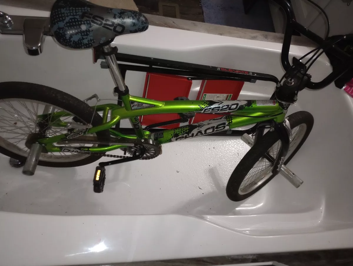 Green chaos bmx bike hot sale