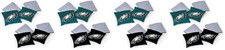 NFL Pro Football Dual Sided Bean Bags by Wild Sports, 8 Count, Premium Toss B...