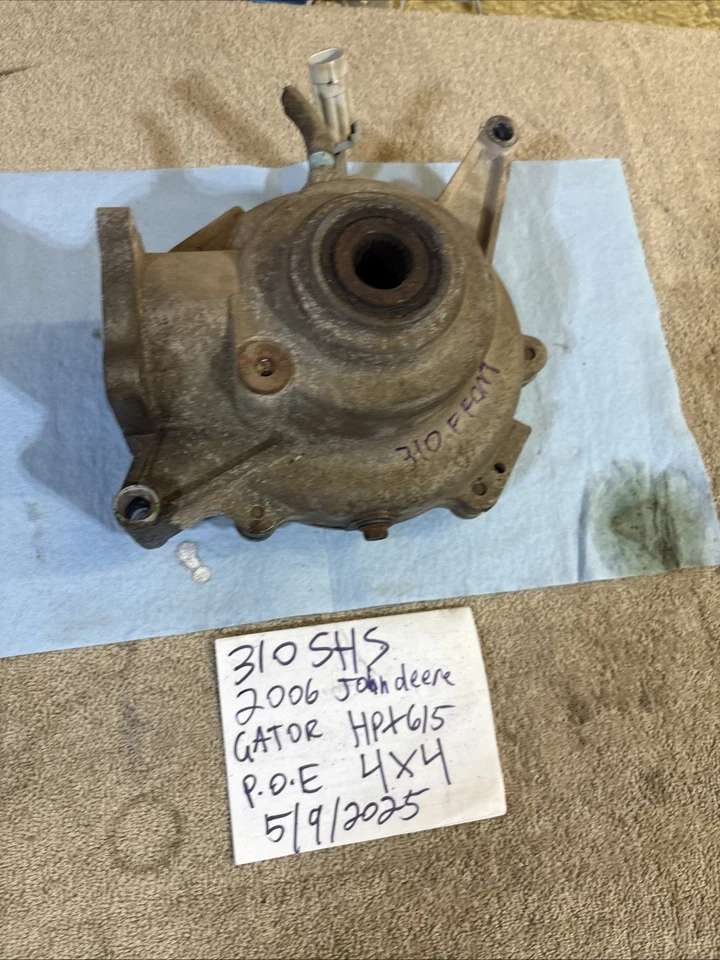 John Deere Gator HPX 615 2006 carcasa de engranaje diferencial delantero 310 Foto 2 de 4
