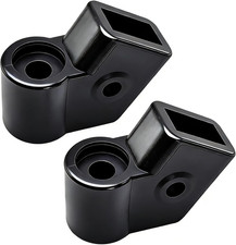 Set of 2 Heavy-Duty Shopping Cart Wheel Couplings for Utility Carts