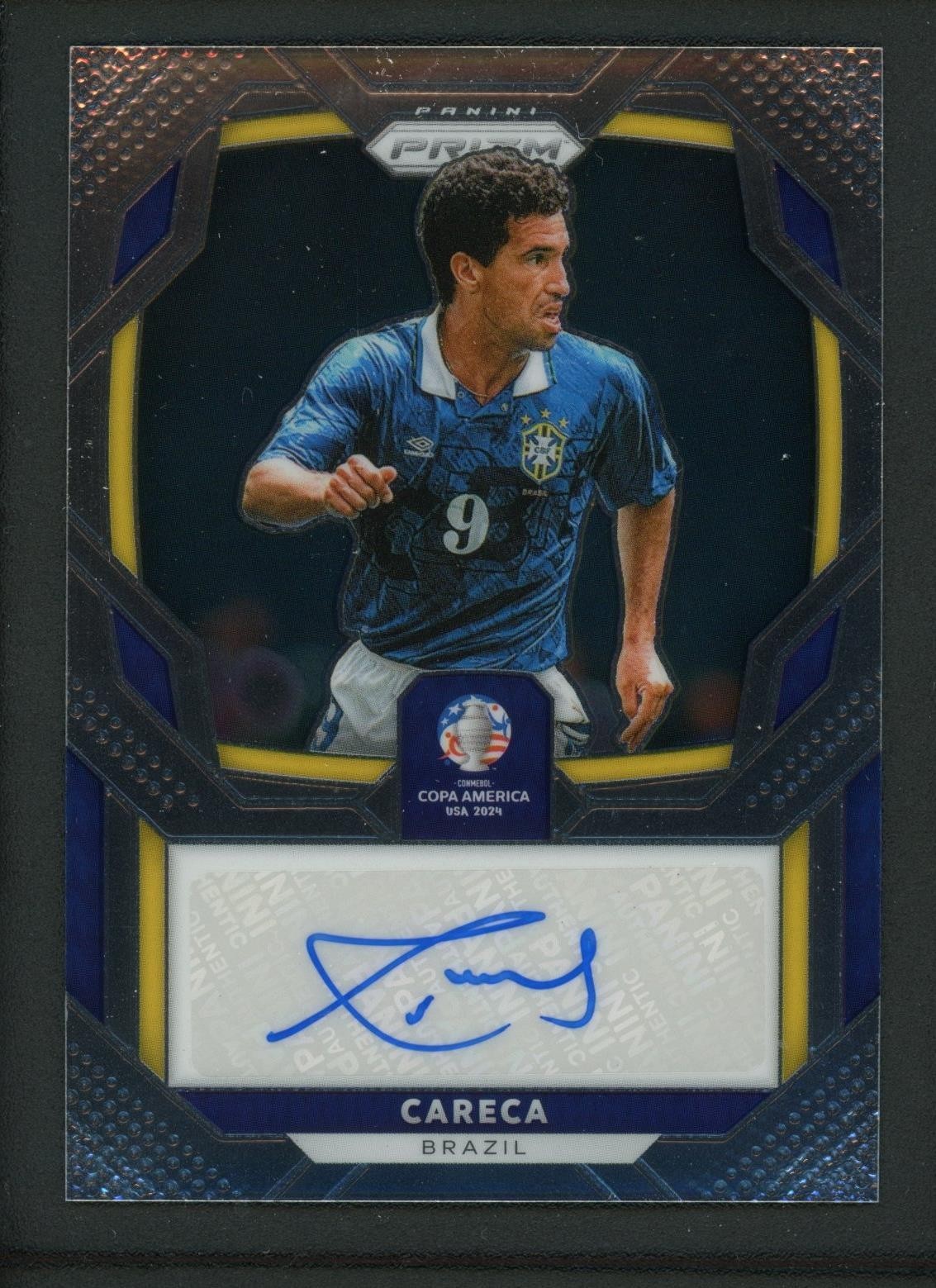 2024 CARECA AUTO PANINI PRIZM CONMEBOL COPA AMERICA 2024 AUTOGRAPHS