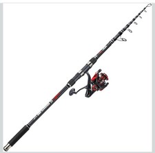 Sougayilang Carp Rod and Reel Set, Telescopic Travel Fishing Rods, 4.7:1 Powerfu