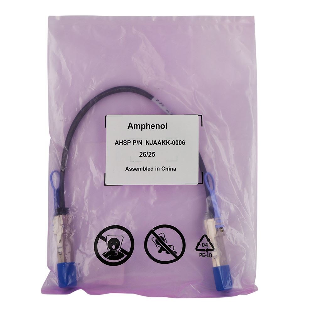 NVIDIA DGX Spark Stacking Linking Cable QSFP 112G Amphenol NJAAKK