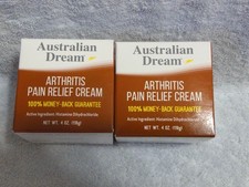 2 Australian Dream Cream Each 4 Oz. Exp. 8/28 " SEE DESCRIPTION "