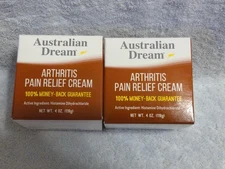 2 Australian Dream Cream  Each 4 Oz. Exp. 8/28 " SEE DESCRIPTION "