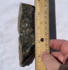 OBICULAR INDIAN RIVER JASPER "King Cobra" END CUT ~352gr/12.4oz/ rough agate cab — photo 9