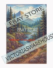 1000 piece jigsaw puzzle Forest Stream Nature forest landscape