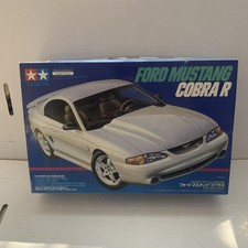 Tamiya Ford Mustang Cobra R 1993 124 Scale Model Kit Open Box.