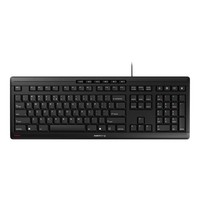 Cherry Stream Keyboard Tastatur, Us-Layout Und €-Symbol, Kabelgebunden, FlüStera