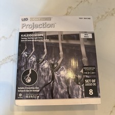 NEW Gemmy LED LightShow Projection WHITE Kale...