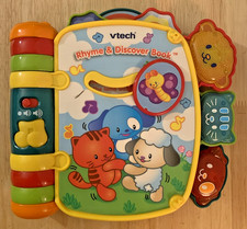 VTech Rhyme  Discover Book   Lights  Sounds Music Interactive Learning Toy   