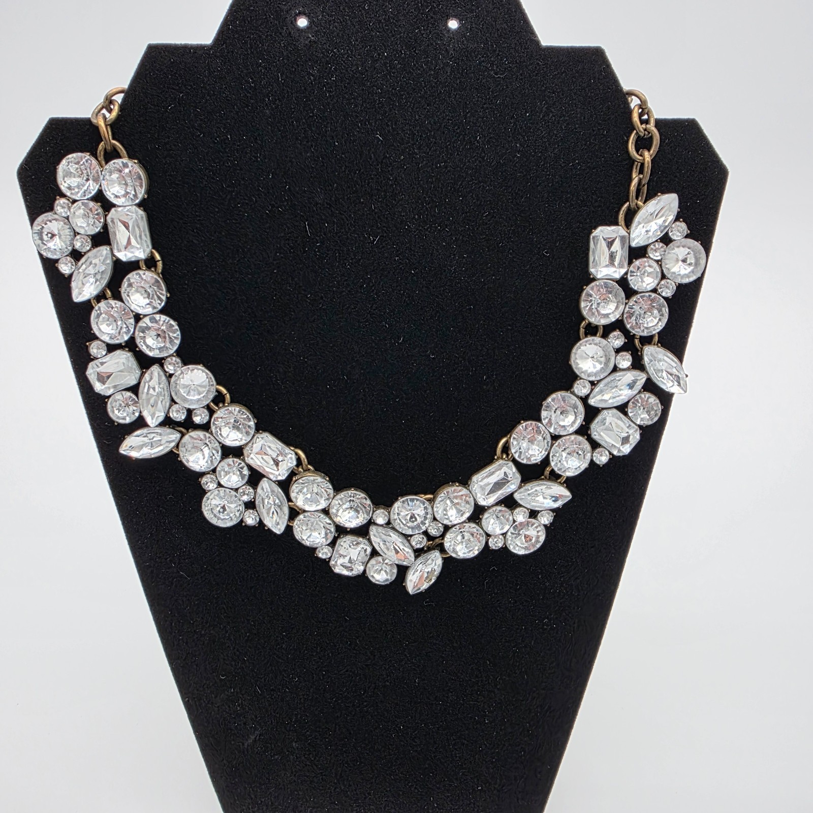 SUGARFIX large rhinestone collar statement neckla… - image 1