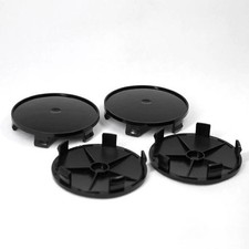 4PCS 68mm Car Auto Wheel Center Hub Rim Hub Caps Covers Set Universal Black