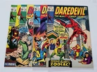 S-220 VINTAGE 1970'S MARVEL COMICS DAREDEVIL # 68 70 71 & 73 COMIC BOOKS
