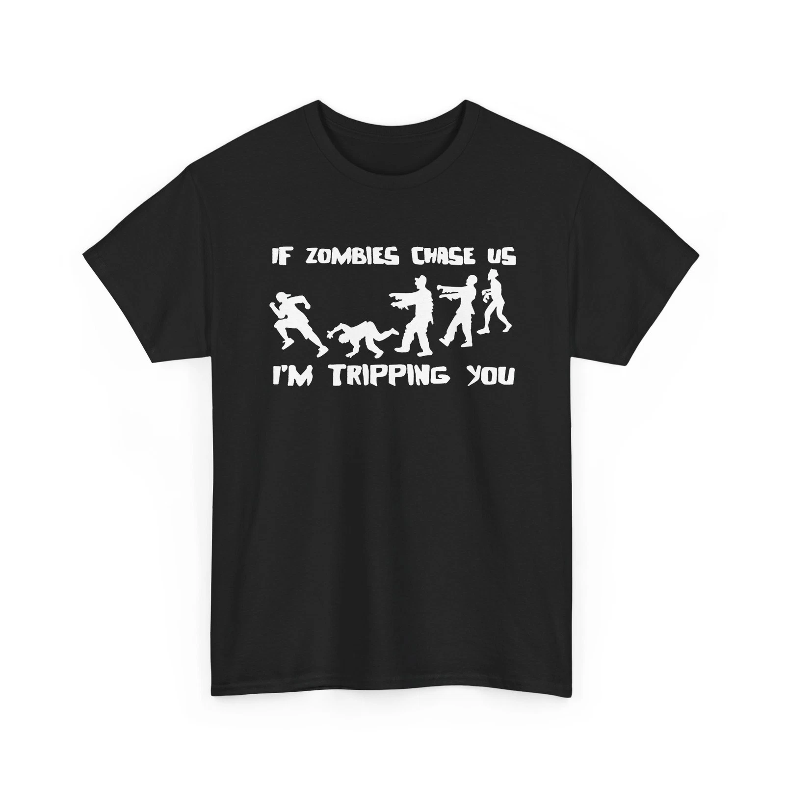 Zombies Chasing Run Shirt Unisex Heavy Cotton Tshirt
Opens in a new window or tab