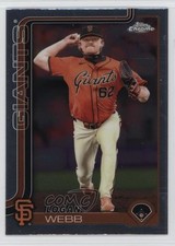 2025 Topps Chrome Logan Webb #296 3gq