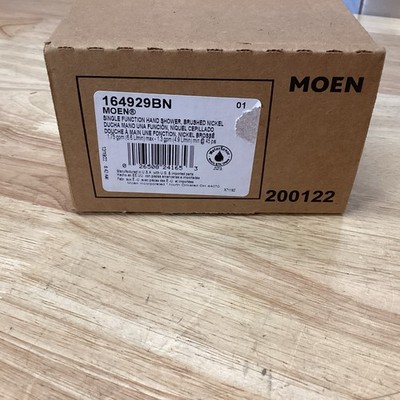 Moen 164929BN single function Eco-Performance Hand Shower - Brushed Nickel 